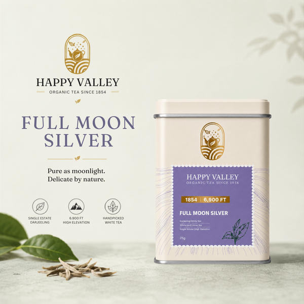 Full Moon Silver – Speciality Darjeeling White Tea 25g