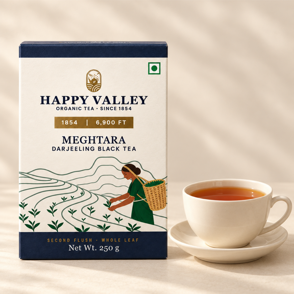 Happy Valley MeghTara Darjeeling Black Tea - Second Flush Whole Leaf 250 g