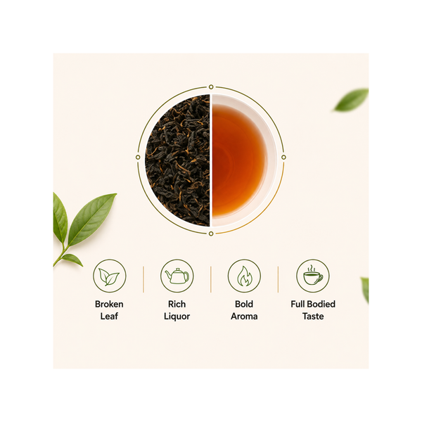 Darjeeling Black Tea Second Flush Brokens Loose Tea (100 G)