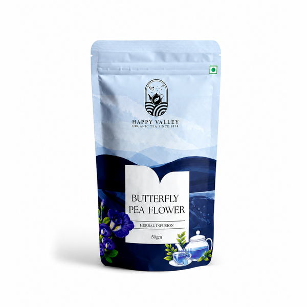 Butterfly Pea Flower Herbal Infusion | Blue Tea | Whole Dried Flowers | 50g