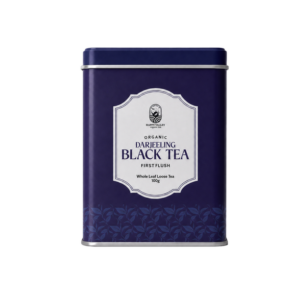 Organic Darjeeling Black Tea First Flush Whole Leaf Loose Tea (100 G)
