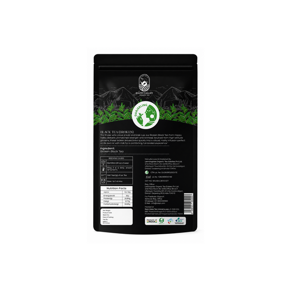 Darjeeling Black Tea Second Flush Brokens Loose Tea (100 G)